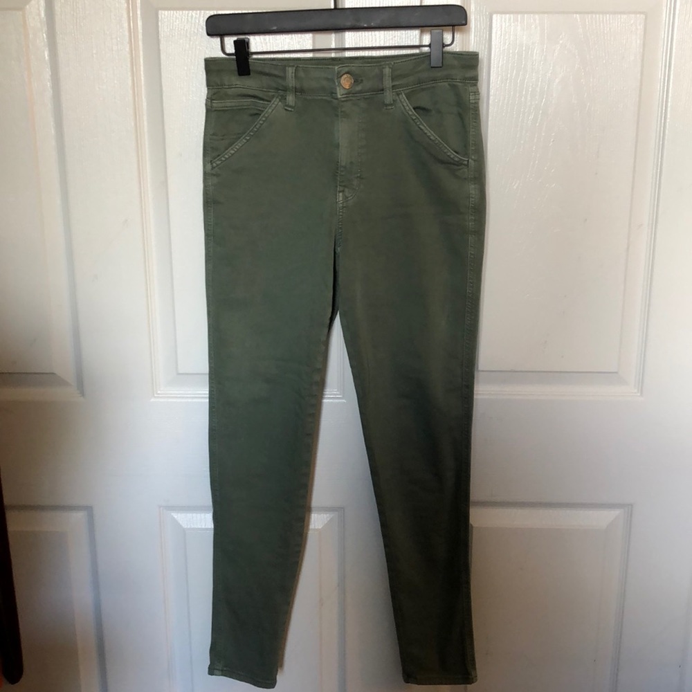 Green Hi-Rise Jegging AEO Size 8
